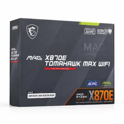 Placa Mãe MSI MAG X870E Tomahawk Max WiFi DDR5 Socket AM5