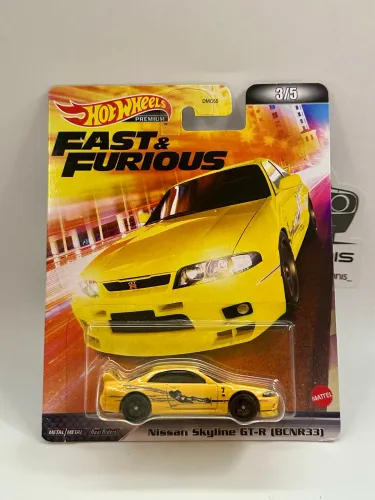 Hot Wheels Fast & Furious Nissan Skyline GT- R ( BCNR32 )
