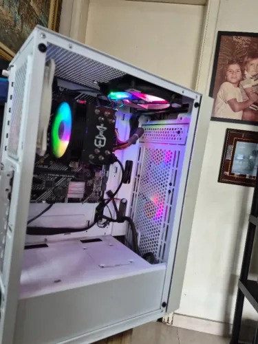 PC Gamer Intel 6400 Gold 10a Geração 4 Ghz 8 Gigas DDR4 SSD 128 Fonte 500W Somos Loja
