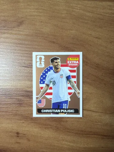 CHRISTIAN PULSIC EXTRA STICKER BRONZE 2026