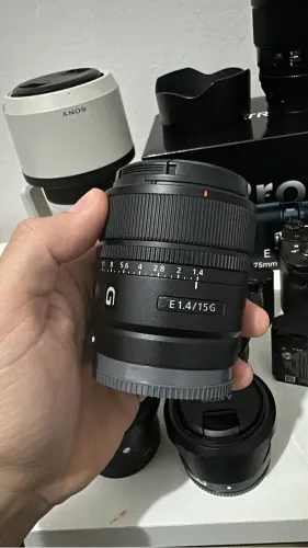 Lente Sony 15mm 1.4 apsc