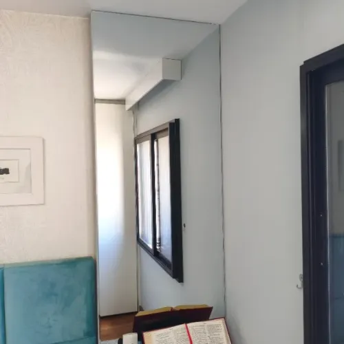 2 painéis com espelho de corpo inteiro - Ideal para Quarto/Closet