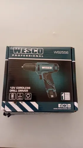 Furadeira Paraf Bateria Wesco 12v Ws2556 220v