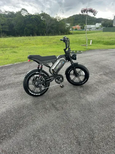 Bicicleta elétrica Eflow s20 750w, autonomia até 60km