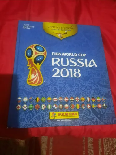 Álbum da copa do Mundo 2018, completo zap *