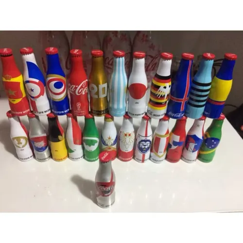 Kit com 24 miniaturas coca cola México