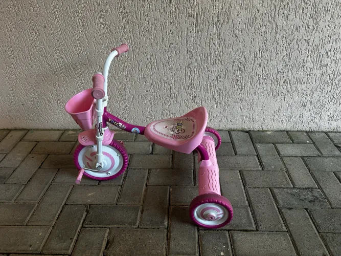 Triciclo infantil rosa