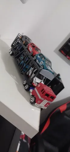 Hot Wheels optimus prime + segunda custom