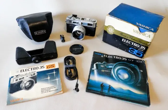 Yashica Electro 35 GS - impecavel- Toda Funcional