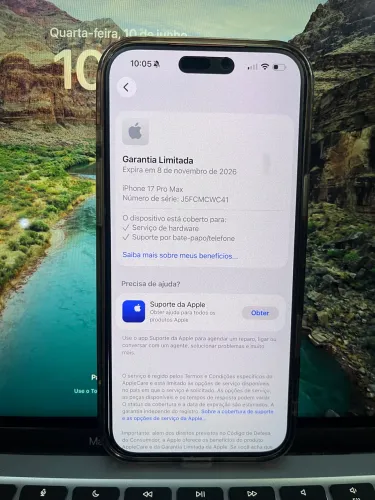 iPhone 17 pro Max 256GB, bateria 95%