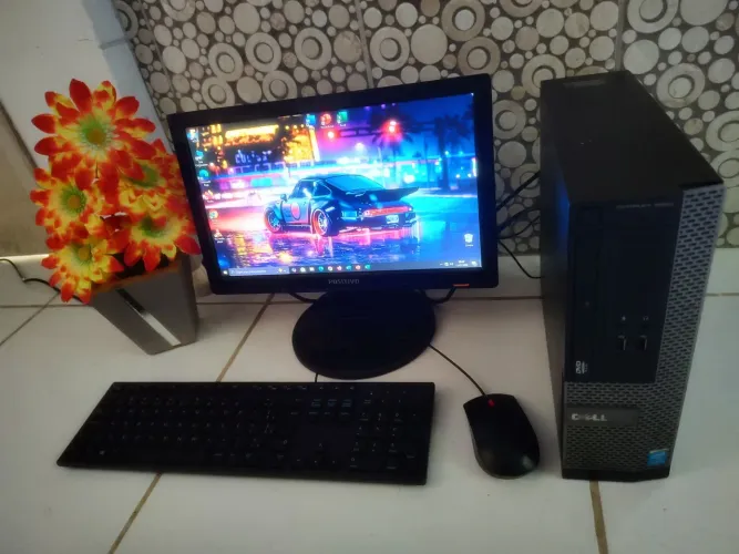 Computador Dell i3 4GB 500GB Win10 Completo(Aceito Cartão)<br>