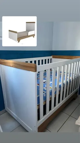 Berço Mini Cama e colchão 