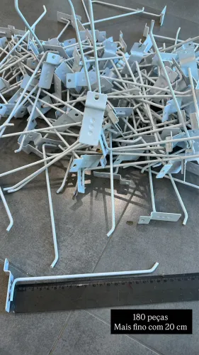 Ganchos painel ripado valor por unidade
