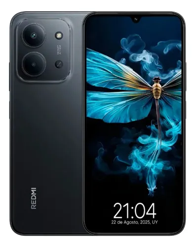 Xiaomi Redmi 15c 16gb Ram 256Gb Dual Sim 50mp Fm Impressão digital Dimm preta