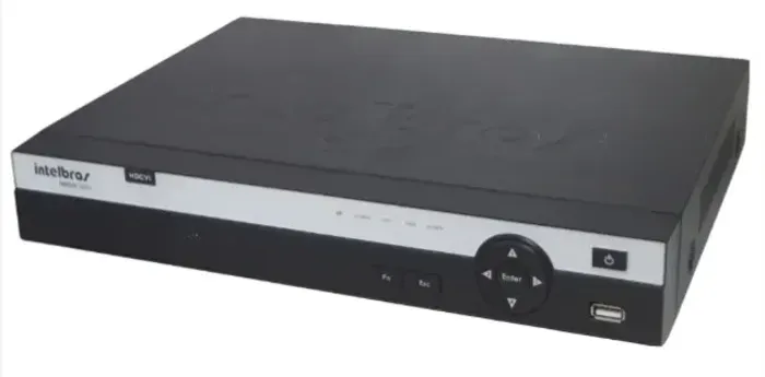 DVR Intelbras HDCVI 3004 P/ Câmeras de Segurança 4 Canais C/ HD