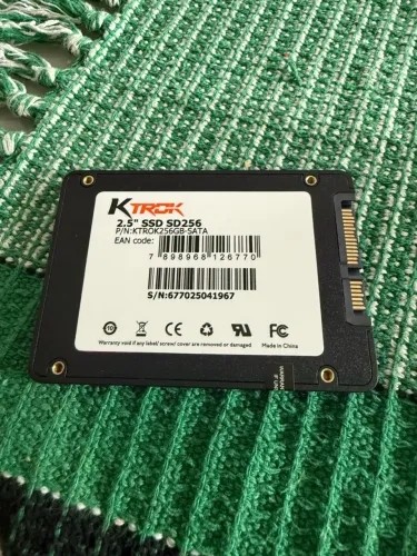 SSD 256gb 100% funcionando