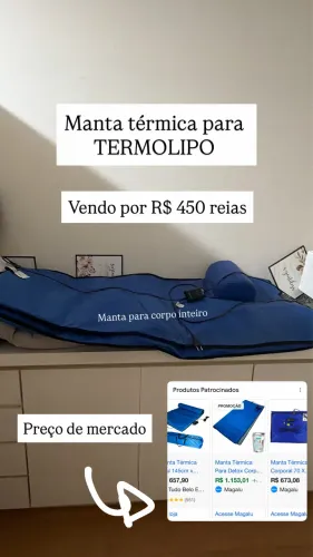 Manta térmica corporal