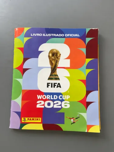 Álbum de figurinha copa do mundo 2026 COMPLETO (faltando 32 figurinhas)