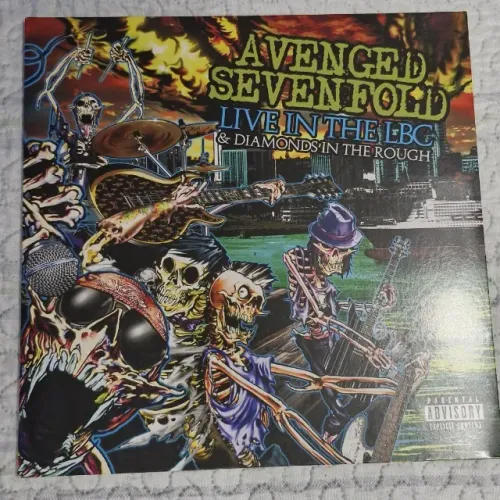 LP Avenged Sevenfold - Diamonds in the Rough (importado/gatefold/dvd)