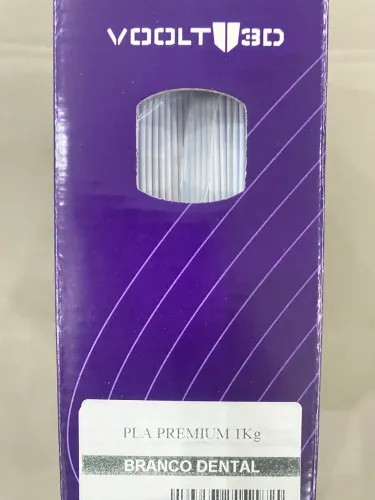 Filamento PLA Branco Velvet Voolt