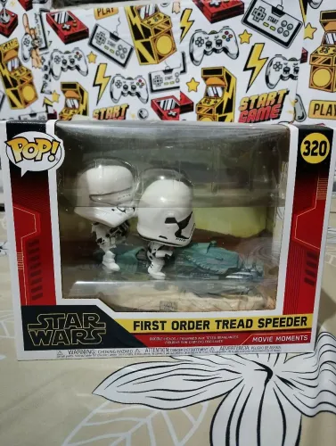 Funko Pop television Star Wars First order tread speeder 320 Na caixa Faço Olx pay
