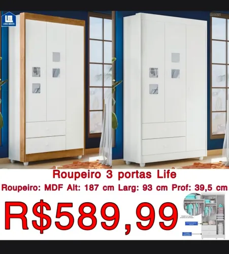 Roupeiro infantil