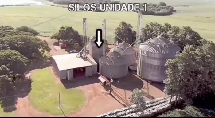 Silo de soja ou milho