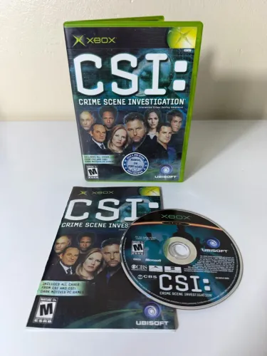 CSI: Crime Scene Investigation Xbox clássico