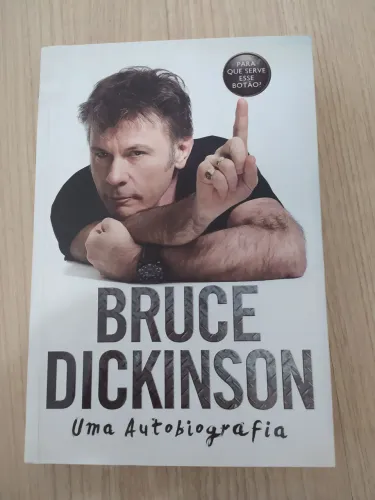 Livro Bruce Dickinson (Autografado)