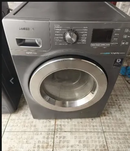 LAVA E SECA SAMSUNG INOX 10KG INVERTER