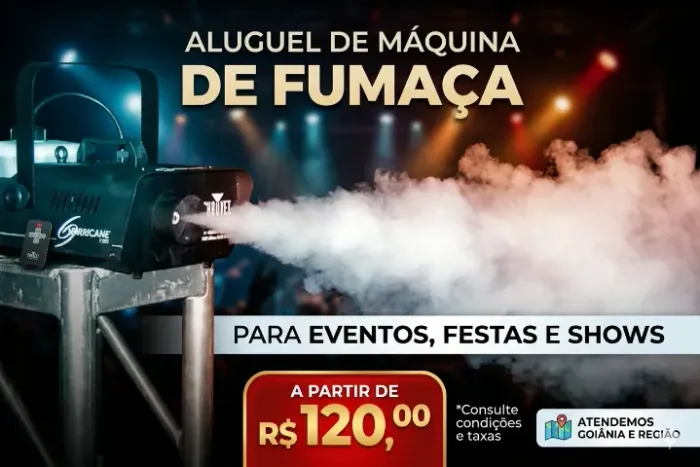 Aluguel máquina de fumaça para festa/eventos