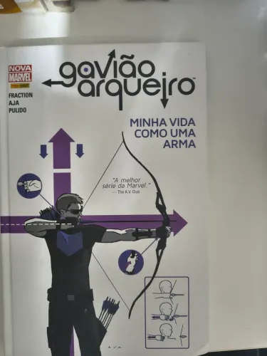 Gavião Arqueiro Minha Vida Como Uma Arma de Matt Fraction