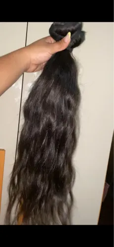 Cabelo humano 3 telas