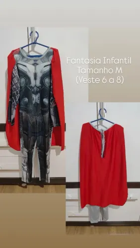 Fantasia infantil Thor 