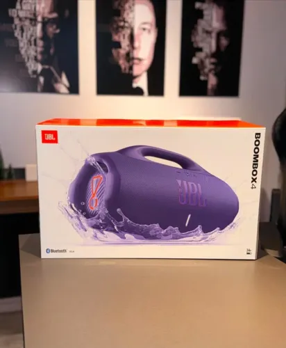 COR NOVA JBL Boombox 4 ROXA NOVA NA CAIXA parcelamos em ate 18x com juros