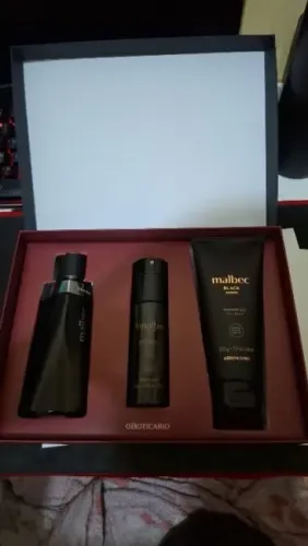 Kit Presente Dia dos Pais Malbec Black (3 itens)