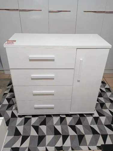 Cômoda sapateira branca