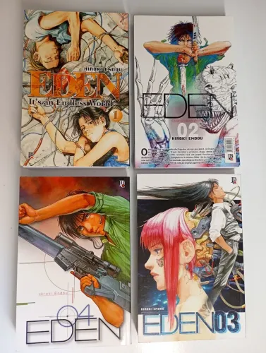 Mangás Eden It's an Endless World, 4 volumes