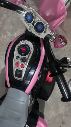 Moto Elétrica Infantil 3 Rodas Belfix TR 1501 6V Com Luzes e Sons