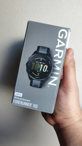 Relogio Garmin Forerunner 165 AMOLED - GPS Running Smartwatch | Original e novo