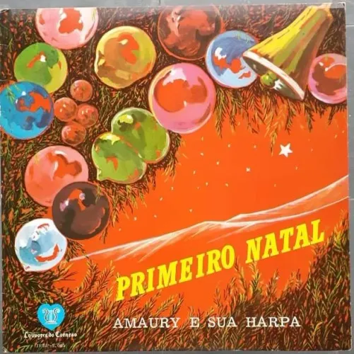 Discos vinil de Natal ¨Amaury e sua Harpa¨ , ¨Coral Cave E Jim Kratz¨, ¨Poly e Miranda - N