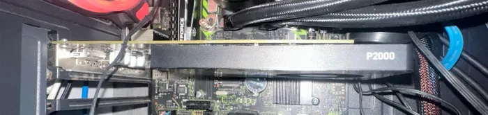 Placa de vídeo nvidia p2000 + gabinete corsair