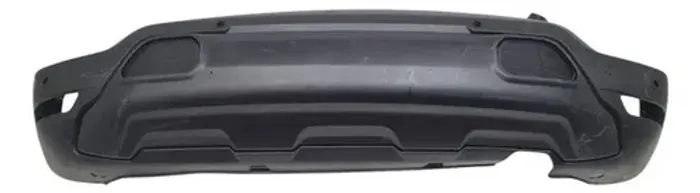 Parachoque Traseiro Jeep Renegade 2022 2025 Preto Detalhe