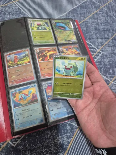 POKEMON TCG - COLEÇÃO REGULAR 151 : POKE BALL FOIL JP (NM) + FICHARIO CENTRAL DE BRINDE