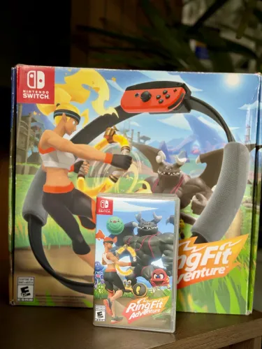 Jogo Ring Fit adventure nitendo switch