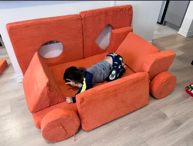 Sofá Modular Infantil de Espuma - 12 peças