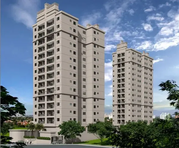 Apartamento com 3 Dormitórios, Suíte e 2 Vagas no Centro de Jacareí