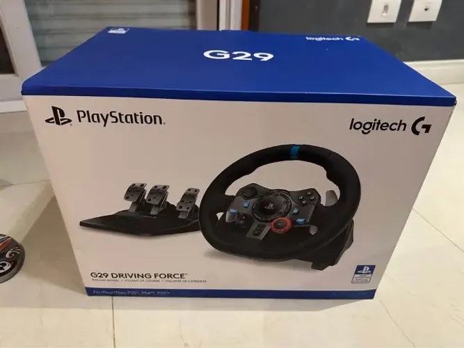 Volante G29 Logitech - LACRADO - PS5/PS4/PC