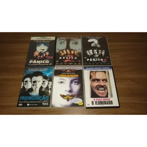 DVD coleção filmes terror comédia drama erótico LGBT