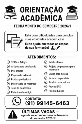 Orientação acadêmica - TRABALHO DE CONCLUSÃO DE CURSO 